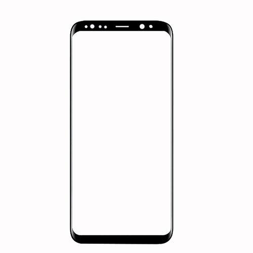Захисне скло для Samsung G955 Galaxy S8 Plus (0.3 мм, 5D, з олеофобним покриттям), колір чорний, фото 1