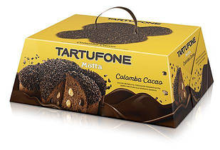 Паска Motta Tartufone Colomba Cacao з кремом, 750 р.