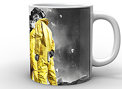 Кружка Geek Land біла Breaking Bad Всі тяжкі уолтер і джессі BB.02.006