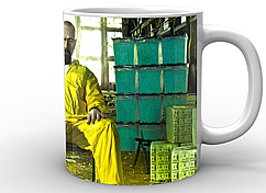 Кружка Geek Land біла Breaking Bad Всі тяжкі хайзенберг BB.02.008
