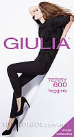 Леггинсы тёплые с хлопком GIULIA Terry 600 leggins