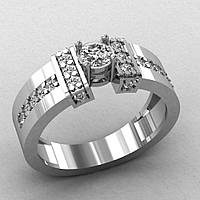 Кольцо женское серебряное Реликвия