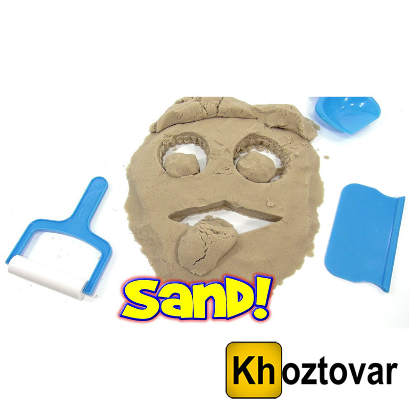 Кинетический песок Squishy Sand - фото 3 - id-p949490834