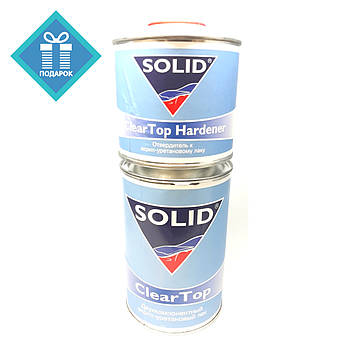 Лак автомобільний Solid Top Clear 2+1 з затверджувачем 1,5 л, фото 2