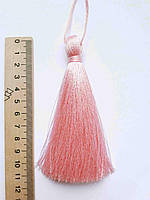 Кисти шелковые декоративные ( 1 шт ) Китиця декоративна велика 10-11 см, рожева, 0184, 1 шт.