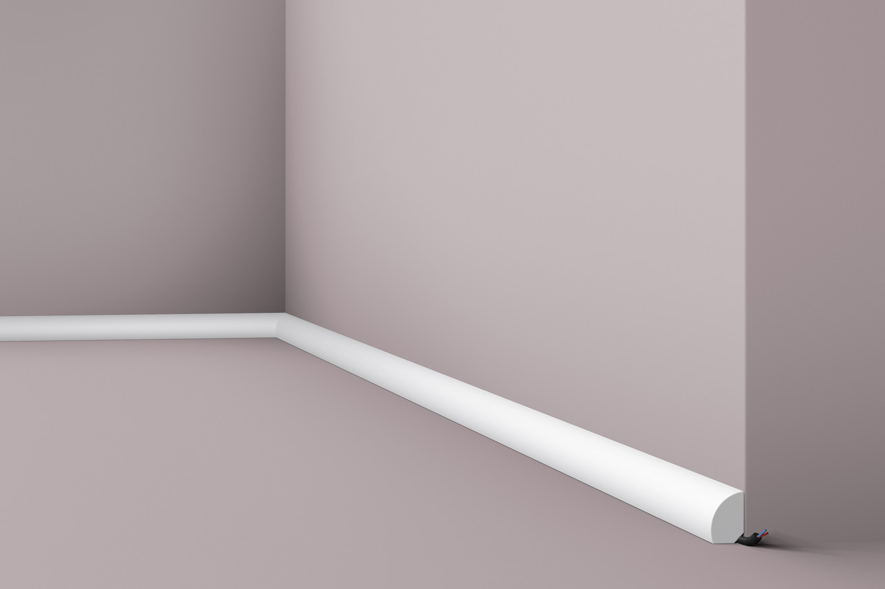 Плінтус NMC Wallstyl FL6 (19х12х2000) мм, фото 1