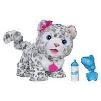 Интерактивная мягкая игрушка снежный Барс Леопард FurReal Flurry My Baby Snow Leopard Interactive Plush Toy