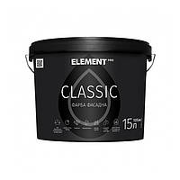 ELEMENT PRO CLASSIC 15 л акриловая матовая краска для наружных работ