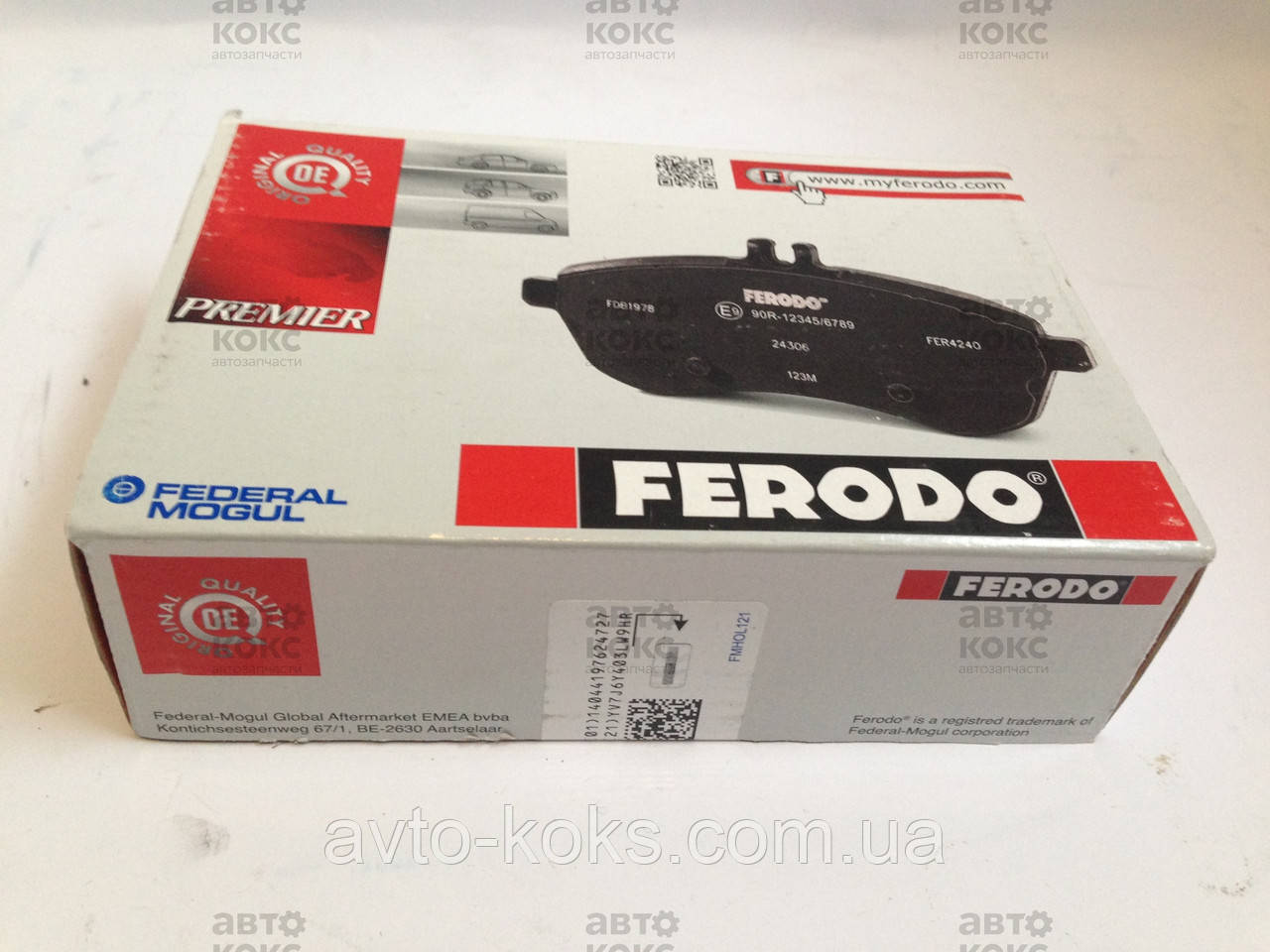 Ferodo FDB1337 Колодки гальмівні передні R13 Daewoo Lanos 1.4,1.5, Daewoo Matiz.