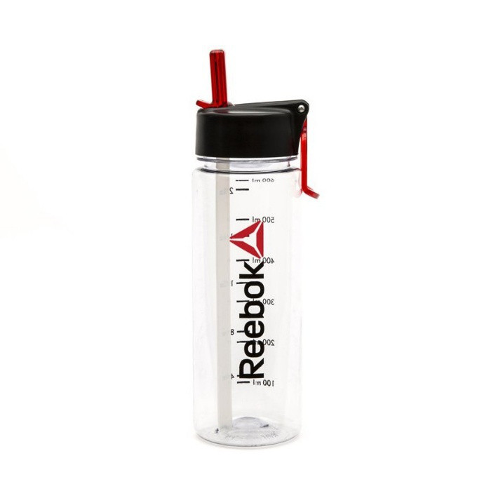 Пляшка для води Reebok Wordmark 650 мл (RABT-P65CLWORD) Clear