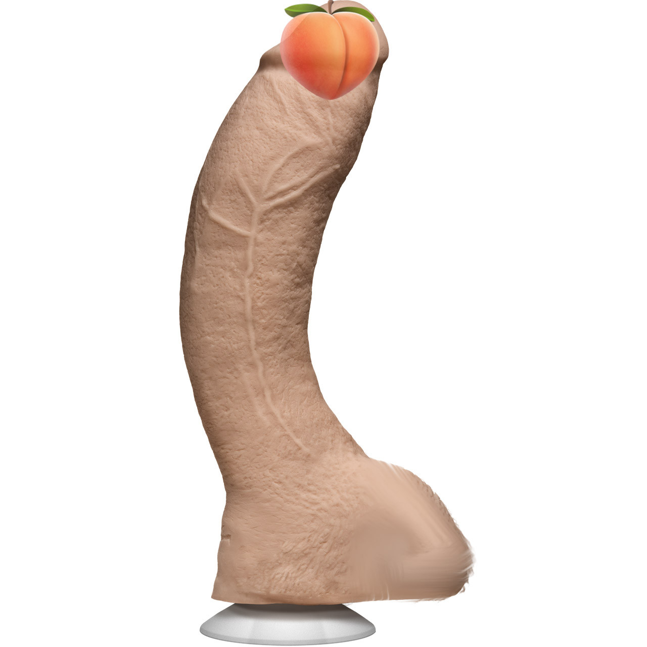 Фалоімітатор Doc Johnson Jeff Stryker White - ULTRASKYN, діаметр 5,4 см, Vac-U-Lock, фото 1