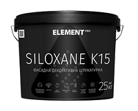 ELEMENT PRO SILOXANE K15 25 кг Белая Фасадная декоративная штукатурка