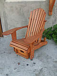 Крісло Адірондак качалка, фото 4