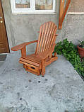 Крісло Адірондак качалка, фото 5