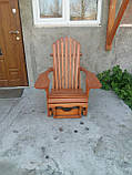 Крісло Адірондак качалка, фото 6