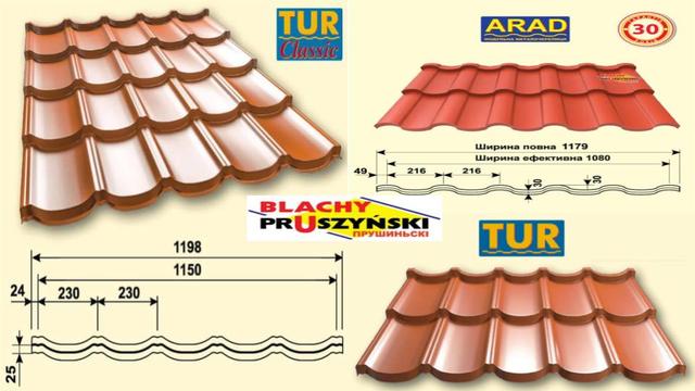Модульная черепица ТУР Прушински Модульная черепица ТУР Прушински