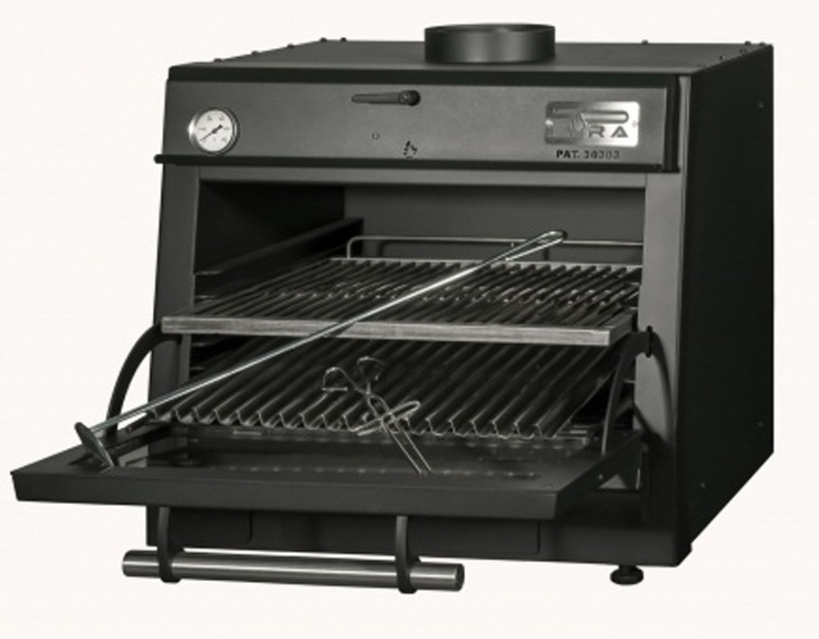 Pira 70 XL LUX BLACK -Вугільна піч. до 100 осіб. Pira Іспанія.