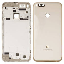 Задня панель корпусу (кришка акумулятора) для Xiaomi Mi A1, Xiaomi Mi 5X (MDG2, MDI2, MDE2), оригінал Золотистий