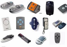 Пульти для автоматичних воріт, шлагбаумів, ролетів