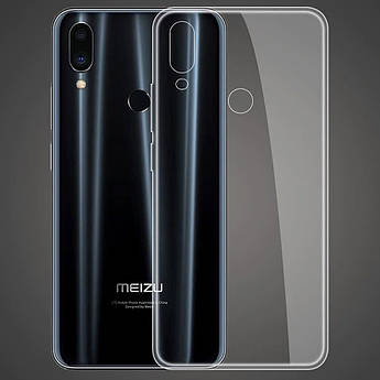 Прозорий ультратонкий силіконовий чохол для Meizu (Мейзу) note 9