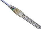 Світлодіодна стрічка Lumex SMD 5050 (60 led/m) RGB IP68 220 V Econom, фото 6