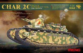 Модель французького супер важкого танка CHAR 2C. 1/35 MENG MODEL TS-009