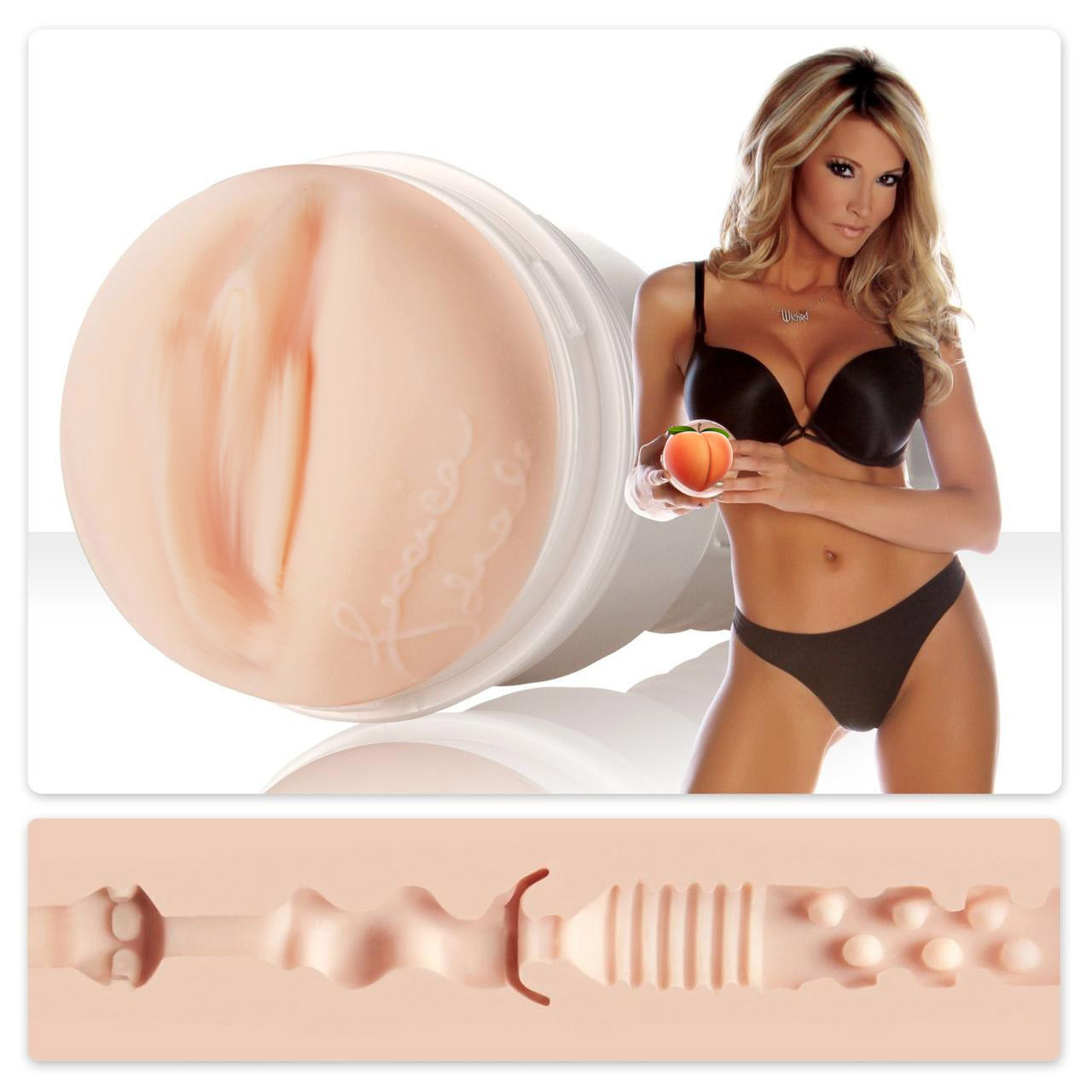Мастурбатор Fleshlight Girls: Jessica Drake - Heavenly, зі зліпка вагіни, дуже ніжний