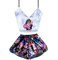 Піжама жіноча Bad Princess шовкова XS-S