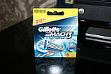 Gilette Mach3 Turbo 8 шт. в пакованні, Німеччина, змінні касети для гоління, фото 9