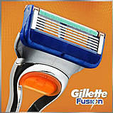 Gilette Fusion 8 шт. в упаковці, Німеччина, змінні касети для гоління, фото 6