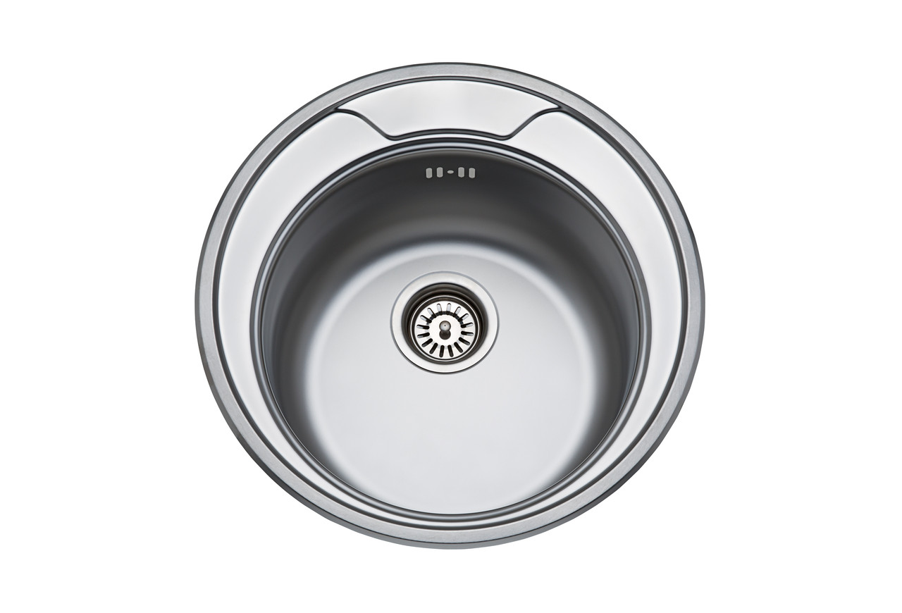 Мийка врізна Family DE-107 Ø 48 Satin
