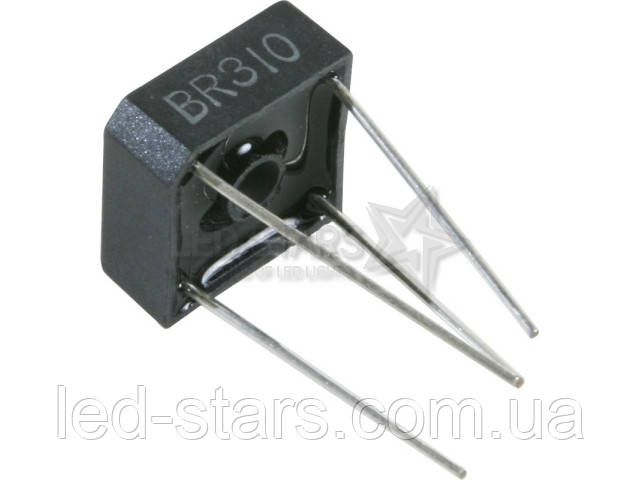 Діодний випрямлячий міст BR310 (3A); 1000V) MIC