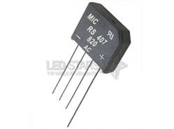 Діодний випрямлячий міст RS407 (4A; 1000V) RS407 Diode Bridge 4A-1000V MIC