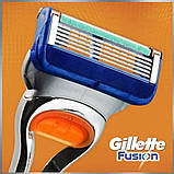 Gilette Fusion Power 8 шт. в пакованні, Німеччина, змінні касети для гоління, фото 6