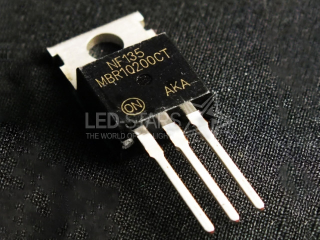 MBR10200CT  10A; 200V; DIODES SCHOTTKY  TO-220AC, фото 1