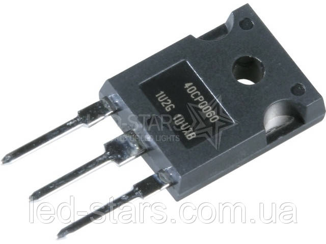 40CPQ060  40A; 60V; SCHOTTKY  TO-247AC