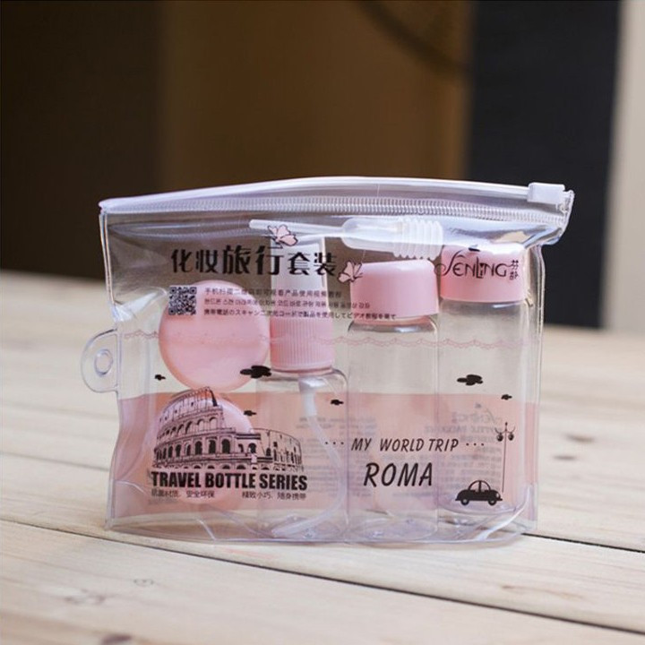 Дорожній набір баночок для косметики Wellamart (арт. 5349), фото 1