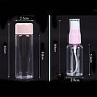 Дорожній набір баночок для косметики Wellamart (арт. 5349), фото 4