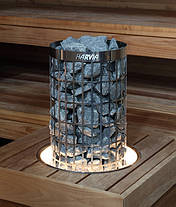 Електрокаменка для лазні Harvia Cilindro PC 110XE steel 10,8 кВт, фото 4