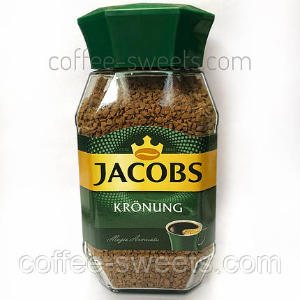 Кава розчинна Jacobs kronung 200g, фото 2