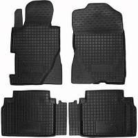 Килимки в салон Honda Civic 2006-2012 Sedan чорний, кт - 4шт 11154 Avto-Gumm (хонда сивік)