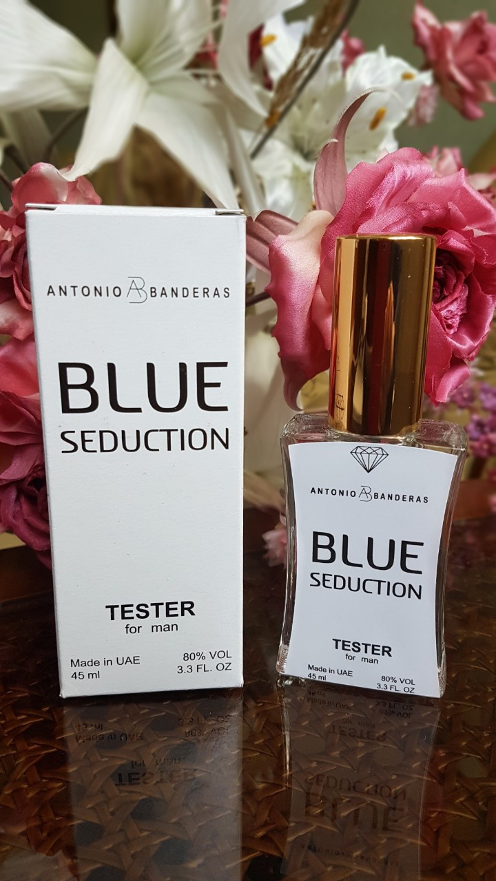 Antonio Banderas Seduction Blue (антоніо бандерас блу седакшн) чоловічі парфуми тестер 45 ml Diamond