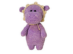 Іграшка ручної роботи Handmade бегемотик, бузковий