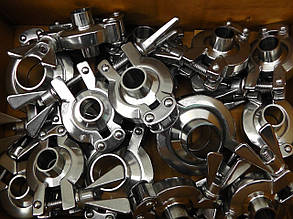 Нержавіюче з'єднання CLAMP DN 15