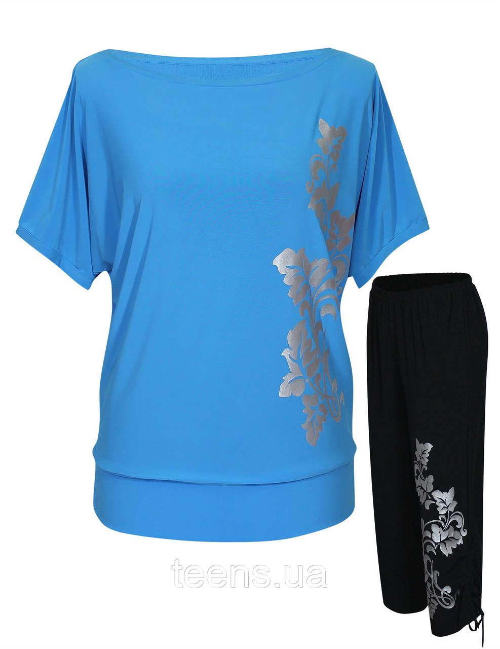 Літній костюм Лоза-туніка та капрі, фото 1