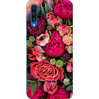 Силіконовий чохол для Samsung Galaxy A50 2019 A505F з картинкою Букет