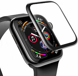 Захисне скло Baseus Curved Tempered Glass (SGAPWA4-D01) для Apple Watch 42 mm (Black)