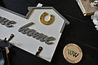 Ключниця "welcome home" подвійний дах, фото 4