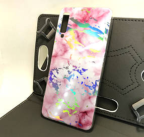 Чохол силікон для Samsung A7 2018, A750 Mramor Shine