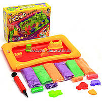 Кінетичний пісок «KidSand» з надувною пісочницею KS-02-02, фото 2